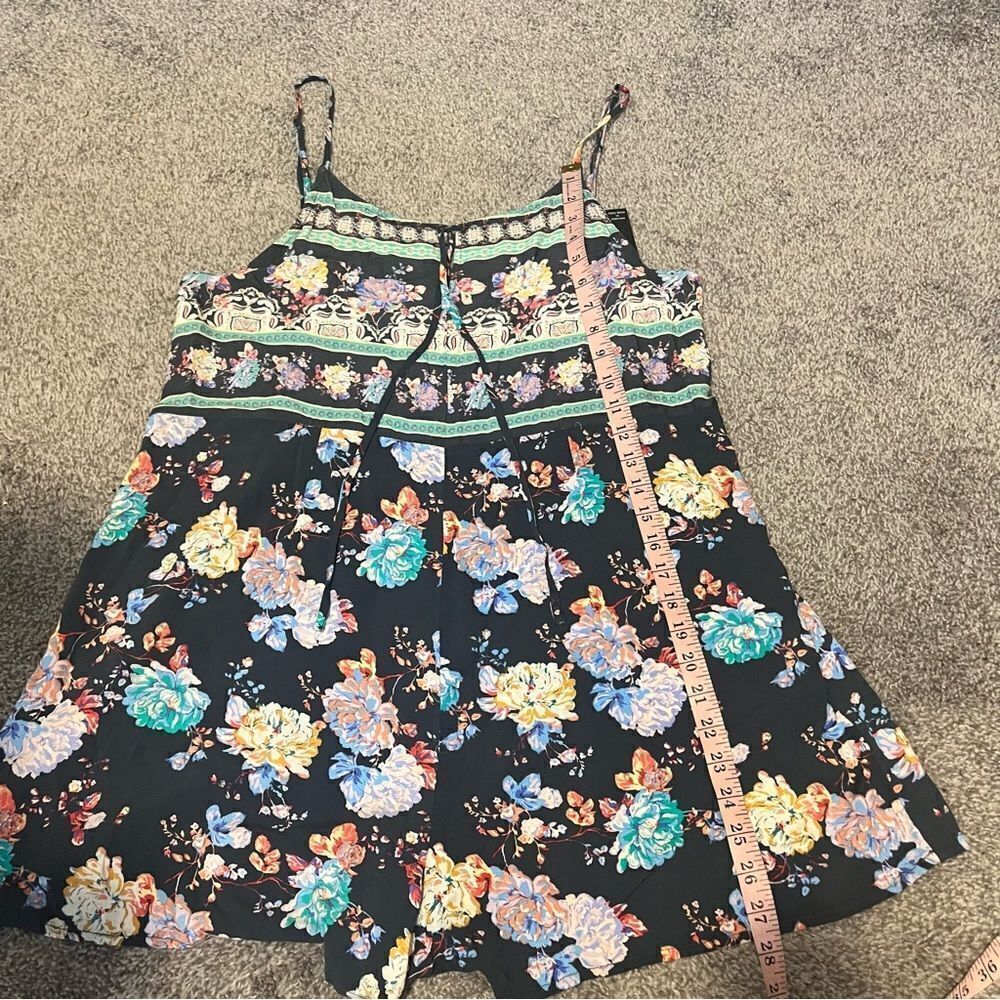 O'NEILL Liam Floral Print Romper in Slate XL - Picture 10 of 14